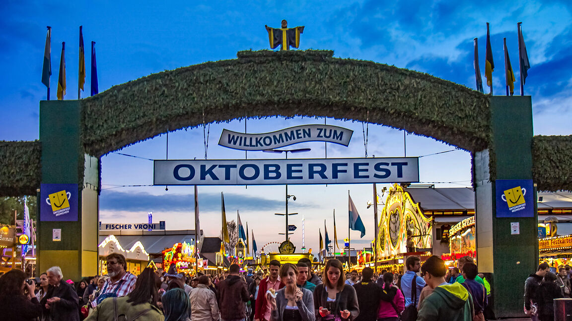 Oktoberfest in München, Eingang