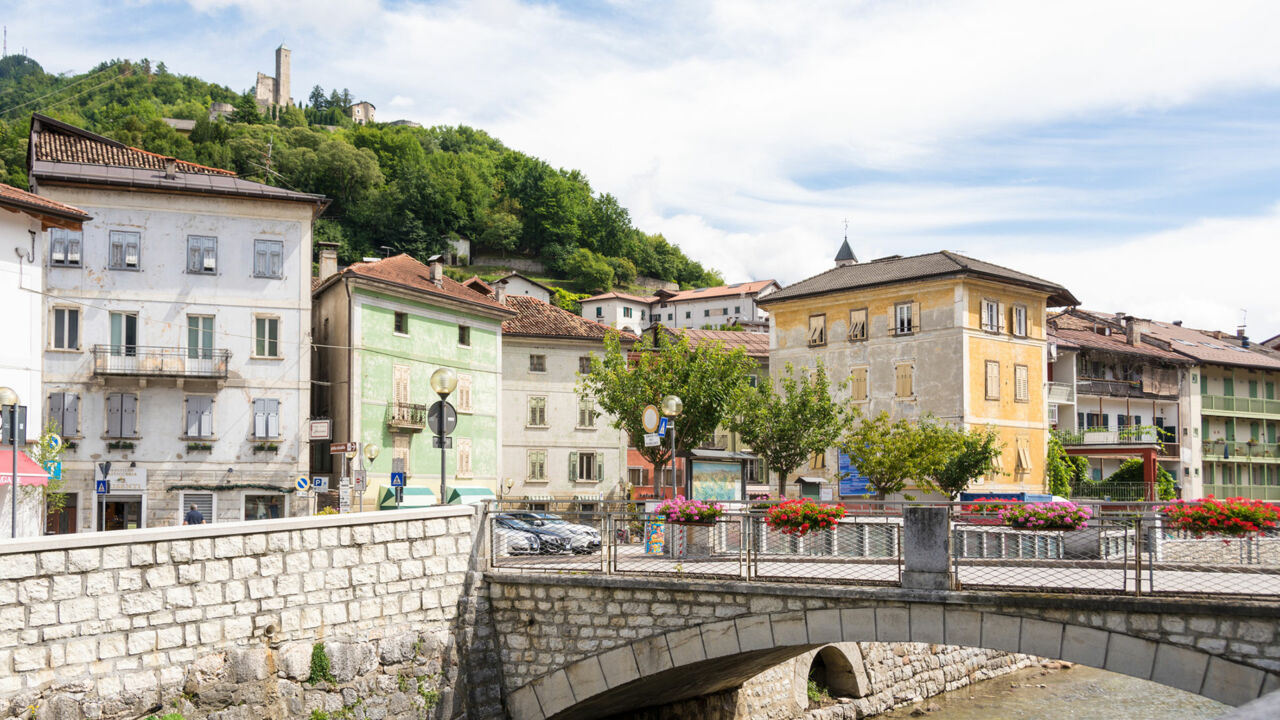 Borgo Valsugana, Brücke und Brenta